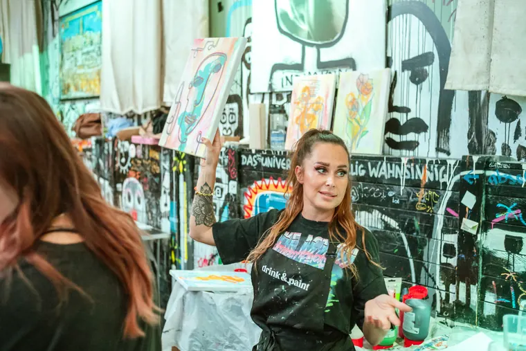 techno & paint + das bergfest